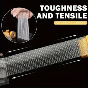 Nastro Biadesivo A Doppia Faccia tessuto Traslucido Impermeabile 2CM x500CM - immagine 3