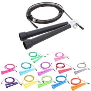 Corda Saltare Fitness CrossFit Impugnatura Confortevole Regolatore professionale