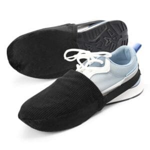 1 PZ Copertura Scarpe Bowling Regolabile in Flanella Antiscivolo Taglia Unica