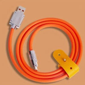 Cavo dati in lega di zinco con luce caricabatterie per smartphone USB-Type 120w