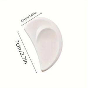 Lima per unghie professionale unghie curva a mezzaluna in acciaio inossidabile - immagine 3