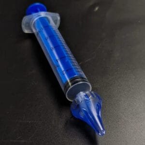 Siringa Strumento di Pulizia Nasale e del Canale Uditivo 10ml con 3 Fori