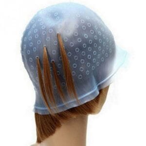 Cuffia Per capelli meches silicone colpi di sole  punte forata uncinetto