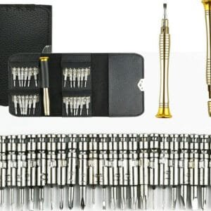 Set 25 Mini Cacciaviti di Precisione Kit Riparazione Laptop Smartphone Computer