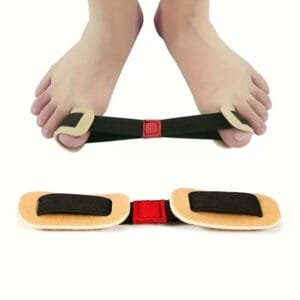 Separatore di dita per adulti cinturino in fibra di poliestere elastica