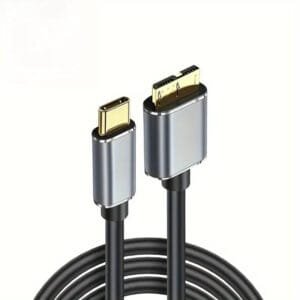 Cavo Adattatore USB 3.0/3.1 Type-C a Micro B ad 5Gbps per Dischi Rigidi Esterni