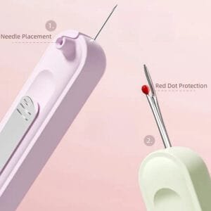 Infilacavalli e Disinfasciatura 2 in 1 Strumento da Cucito per Infilare Facil - immagine 2