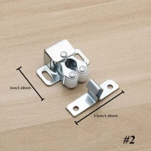 serrature a doppio rullo per chiusura armadio bloccaporta chiusura magnetica - immagine 3