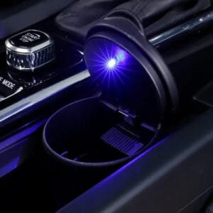 LED Luce Notturna Portacenere per Auto Posacenere Ecologico 4S per la Tua Auto