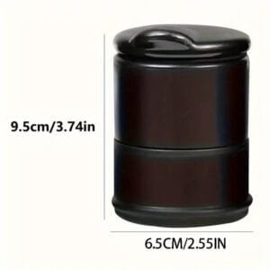 LED Luce Notturna Portacenere per Auto Posacenere Ecologico 4S per la Tua Auto - immagine 3