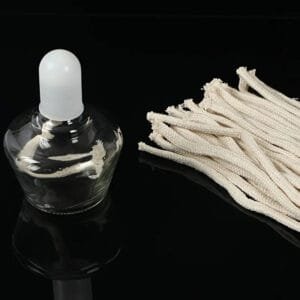 10pz Stoppini per Lampada ad Alcool 15cmX6mm Cordini - immagine 3