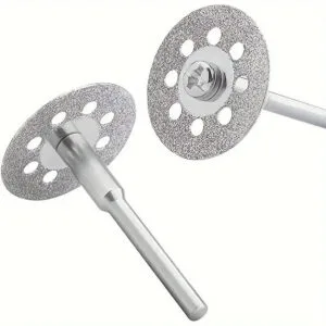 Set di 64 ruote diamantate Lame HSS per lavorazione legno metallo con mandrini