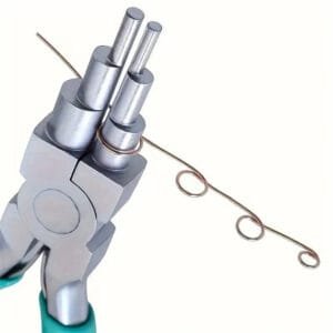 Pinza per gioielli in acciaio per anelli da 3-10 mm creazione di gioielli