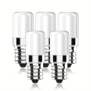 1pz Lampada per frigorifero a LED E14 2W Bianco Caldo