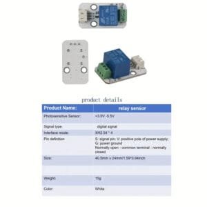 Modulo Sensore Relè Scheda Di Espansione MCU Scheda Di Controllo Programmazione