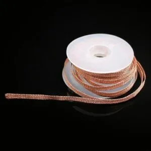 Treccia Saldatura Piombo Wick 2mm 1.5metri BGA Flux Tin Rotolo Soldering