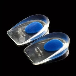 2x (coppia) TALLONIERA TALLONE IN GEL DI SILICONE PLANTARE SOLETTA SALVA TACCO