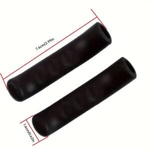 Copri Manopole in Silicone per Bici Antiscivolo Resistenti rosso - immagine 3