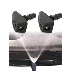 2 UGELLI UNIVERSALI REGOLABILI PER LAVAGGIO PARABREZZA PER AUTO COMPATIBILI