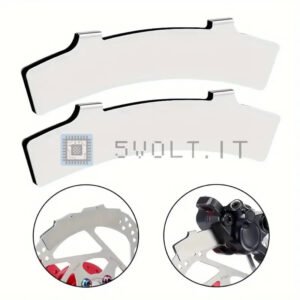 2pz Strumenti Regola Pastiglie Freni Disco Bici Acciaio Inox
