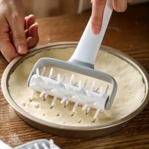 raschietto impasto Strumento da Forno in Plastica Resistente con Manico Setole