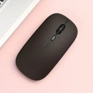 MOUSE OTTICO WIRELESS USB SENZA FILO WIFI PC COMPUTER CORDLESS NOTEBOOK NERO