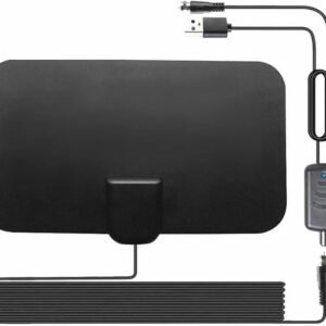 Antenna digitale da interno 4k DVB-t2 HDTV ricezione  5.0 metri Amplificatore