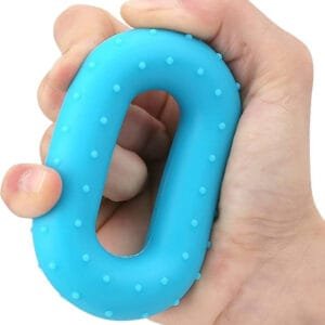 Grip Strengthener Blue Attrezzo Forza Polso Presa Allenamento Mano