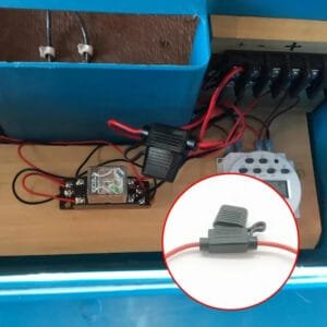 PORTAFUSIBILE VOLANTE PER FUSIBILE A LAMA STANDARD AUTO MOTO CAMPER - 2 PEZZI - immagine 3