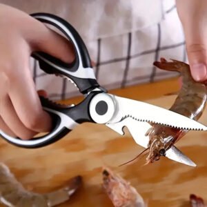 Forbici da Cucina in Acciaio Inossidabile ad Alta Resistenza Multifunzionali