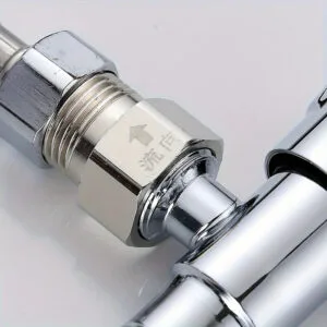Valvola di Ritegno in Ottone ½’’ Nichelata Antiriflusso