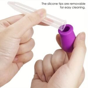 6pz Pipette Contagocce Colorate Silicone e Plastica a Bulbo - immagine 2