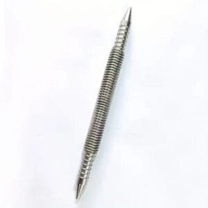 punzone con molla centrale doppia punta testa rimozione della vite manuale - immagine 2