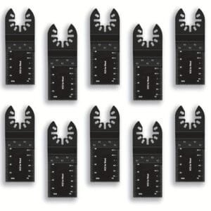 5pz Lame Oscillanti per Utensili Elettrici Metallo Legno