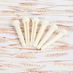 6 Stringa Ponticello Per Chitarra Strumenti A Corda Folk Chitarra