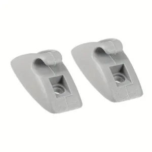 2 Ganci clip per parasole per interni auto compatibili per VW Mk1 per Jetta