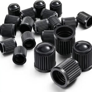20PZ TAPPI TAPPINI CAPPUCCI COPRI VALVOLE PNEUMATICI AUTO MOTO FURGONI UNIVERSAL