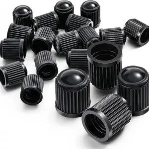 20PZ TAPPI TAPPINI CAPPUCCI COPRI VALVOLE PNEUMATICI AUTO MOTO FURGONI UNIVERSAL