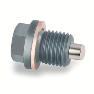 Tappo olio di scarico magnetico M14x1.5 con guarnizione per ford per Hyundai - immagine 1