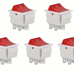 1 interruttore a bilanciere KCD4 DPST ON-Off 4-pin 16A/20A CD4 automobili barca