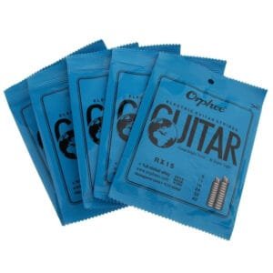 Set 6 corde spesse e sottili 0.23-1.27 mm corde per chitarra elettrica MOD RX15
