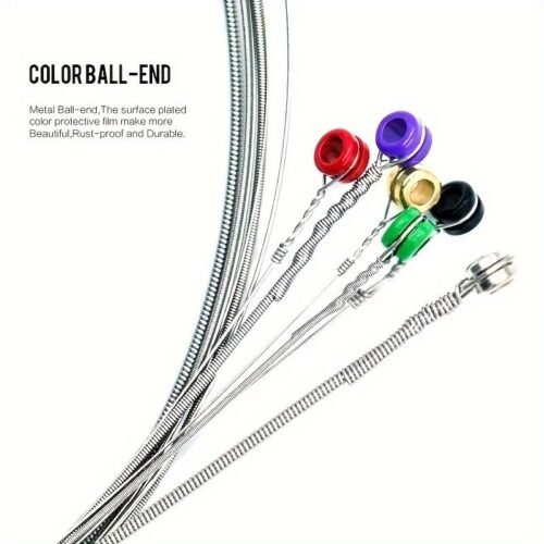 Set 6 corde spesse e sottili 0.23-1.27 mm corde per chitarra elettrica MOD RX15