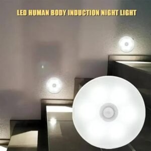 Luce bianca Notturna A LED Con Sensore Di Movimento, Ricaricabile Tramite USB