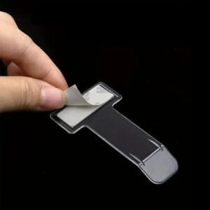 Porta Biglietti Trasparente e Versatile per Auto Clip da Parabrezza Parcheggio