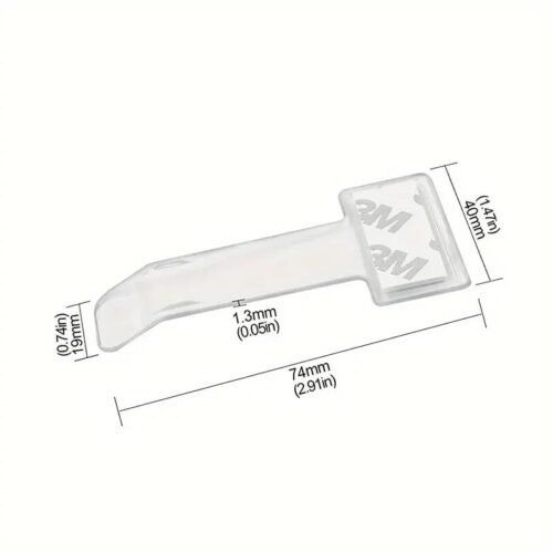 Porta Biglietti Trasparente e Versatile per Auto Clip da Parabrezza Parcheggio