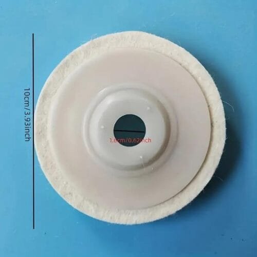 Disco in Feltro di Lana Ruota 100x16x8mm Lisciare Angolare