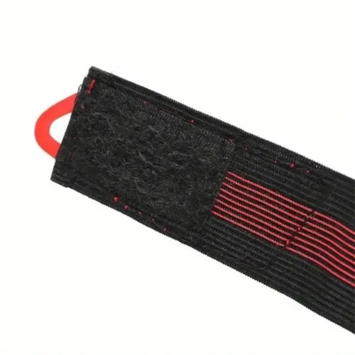 2pz Cinturini Elastici Caviglia Neri Ciclismo Bici Fibbia