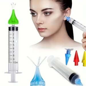siringa Kit per la rimozione manuale del cerume 3 getti 10ml pulizia orecchio