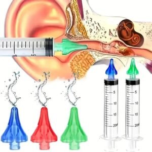 siringa Kit per la rimozione manuale del cerume 3 getti 10ml pulizia orecchio
