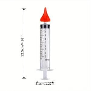 siringa Kit per la rimozione manuale del cerume 3 getti 10ml pulizia orecchio